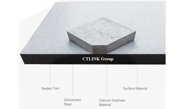 Sàn nâng kỹ thuật Calcium Sulphate Conductive PVC/ Vinyl
